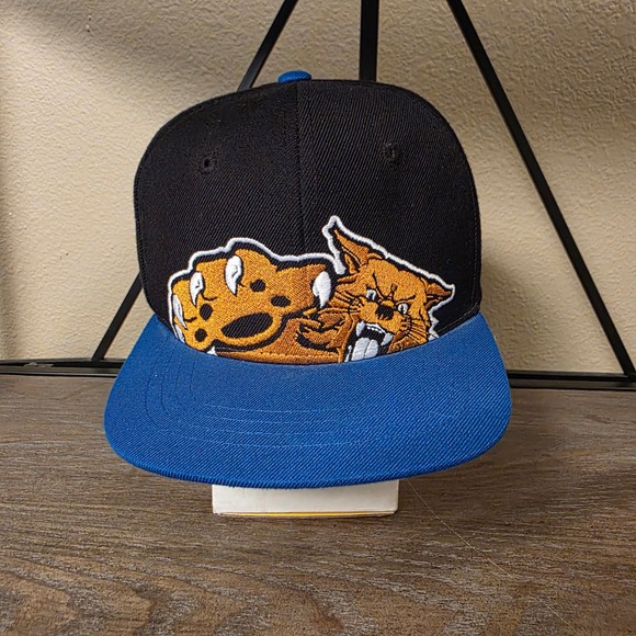 Vtg University of Kentucky Wildcats Zephyr Z Hat NCAA Black Blue‎ Snapback Cap - Picture 1 of 7